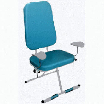 Cadeira Tipo Poltrona Fixa Para Coleta de Material e  aplicações